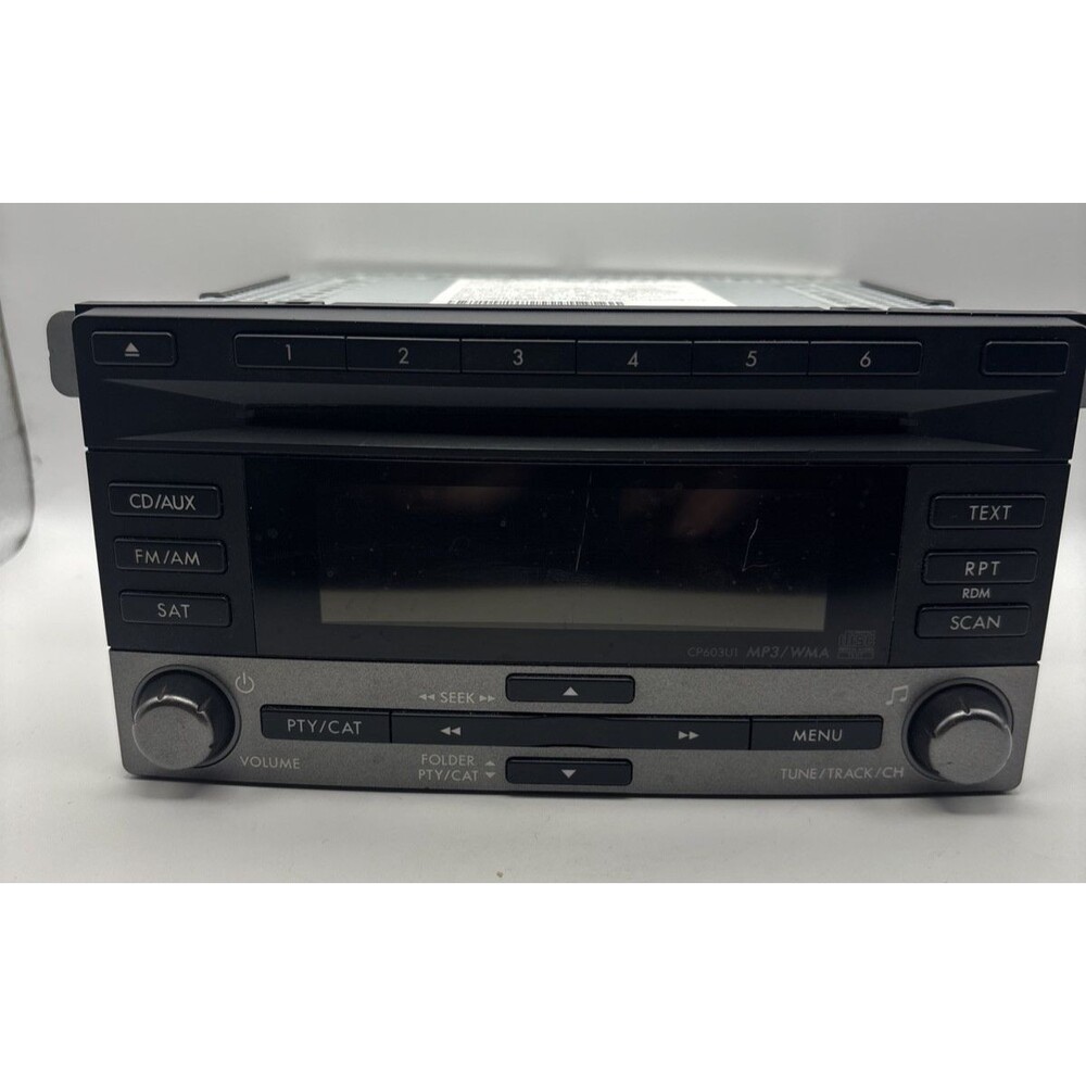 2009 - 2012 Subaru Forester AM FM CD MP3 Radio Receiver OEM 86201SC601